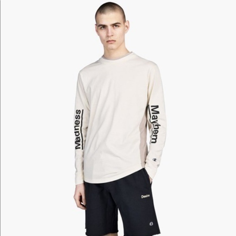 Champion x Wood Wood Long Sleeve Crewneck T-Shirt